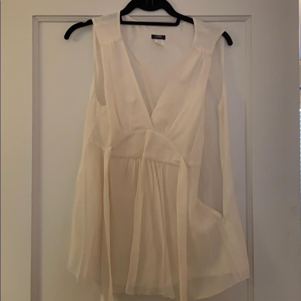 J. Crew silk top